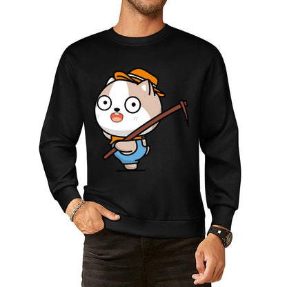IPBR 250g Crew Neck Long Sleeve Sweatshirt Front GraphicCrew Neck Long Sleeve Sweatshirt4000117