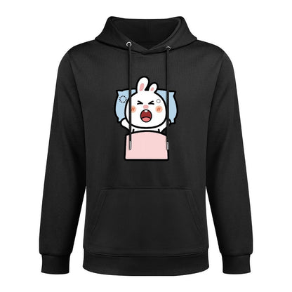 Sleek Weekend Front Graphic Hoodies