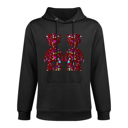 IPIB 250g Hooded Pocket Sweatshirt Front GraphicMen's Hooded  Sweatshirt6000092-2