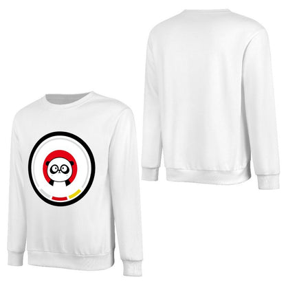 Front Patterned Long Sleeve TopTimeless Bold