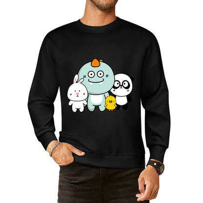 Front Patterned Long Sleeve TopStreetStyle Durable