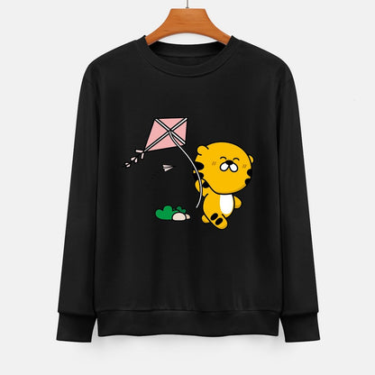 IPBR 250g Crew Neck Long Sleeve Sweatshirt Front GraphicCrew Neck Long Sleeve Sweatshirt4000001
