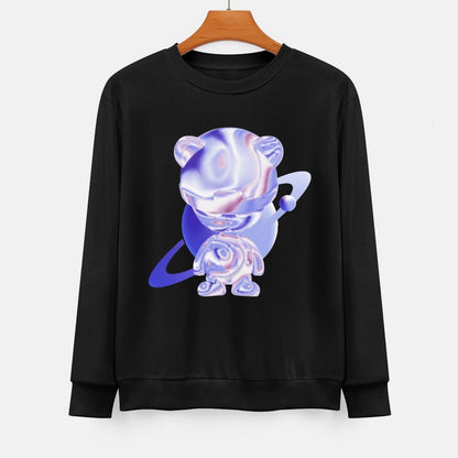 IPIB 250g Crew Neck Long Sleeve Sweatshirt Front GraphicCrew Neck Long Sleeve Sweatshirt6000025-1
