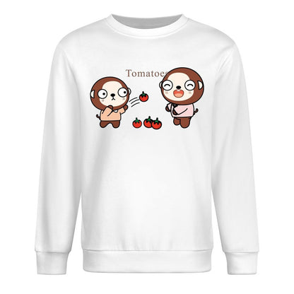 Front Patterned Long Sleeve TopPrinted Fitted