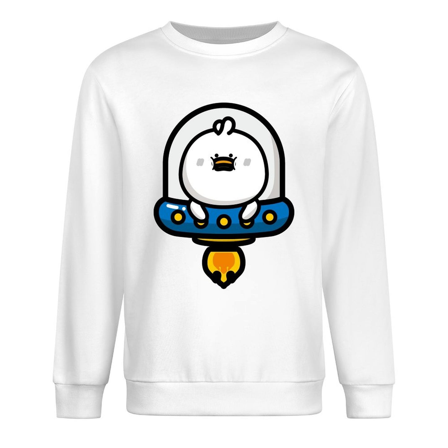 Front Patterned Long Sleeve TopAllSeason ClassicSeries