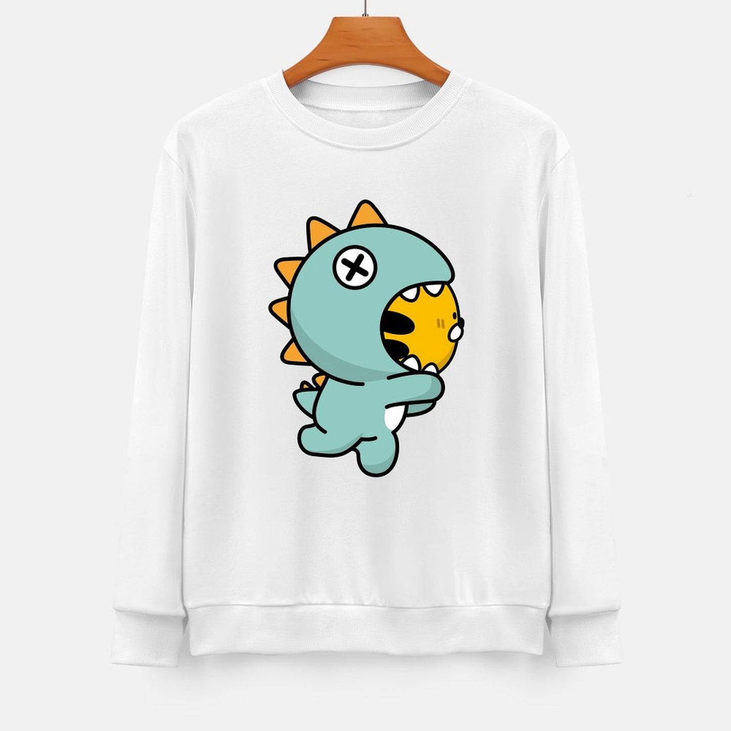 Front Patterned Long Sleeve TopOn-Demand Essential