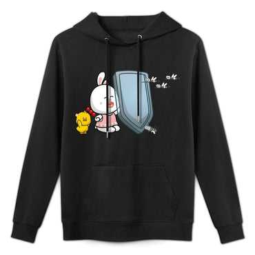 Modern Pocket Tee Front Graphic Hoodies