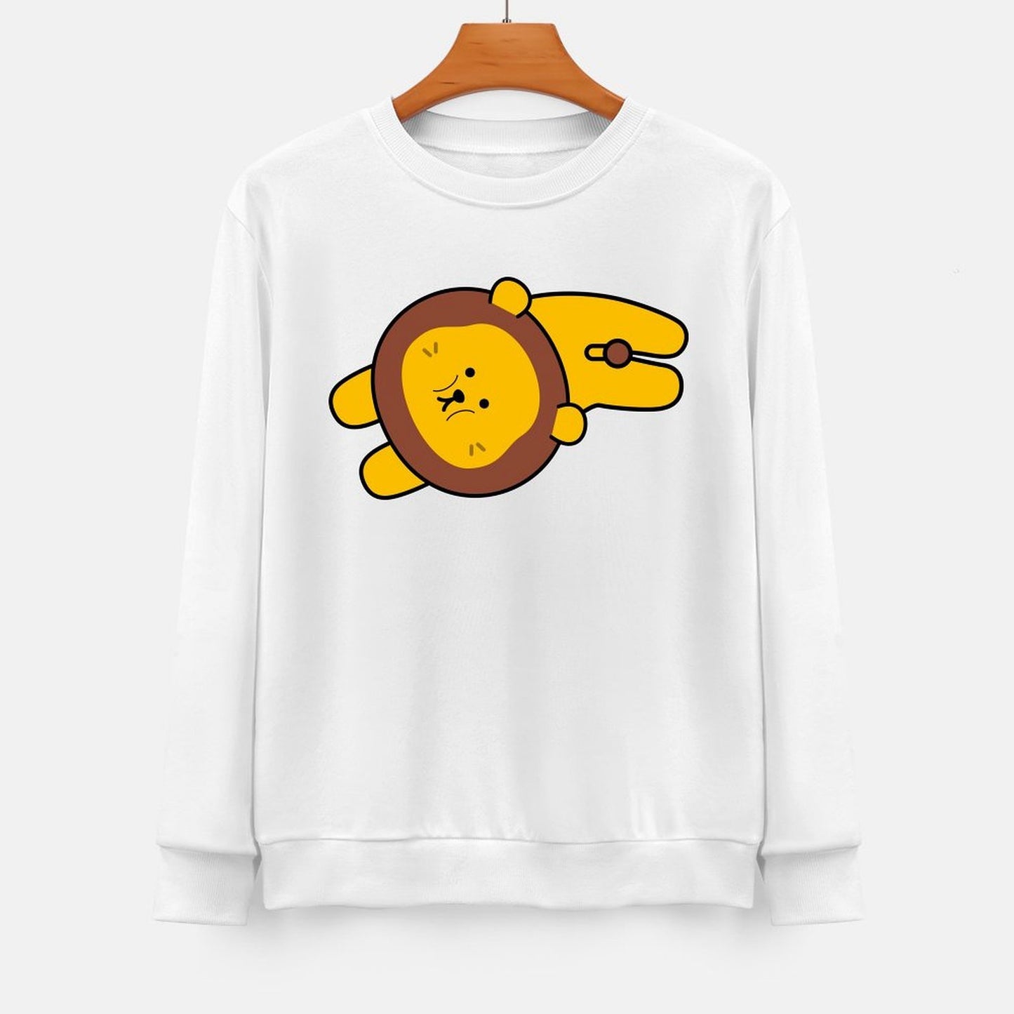 Front Patterned Long Sleeve TopEco-Conscious Chill