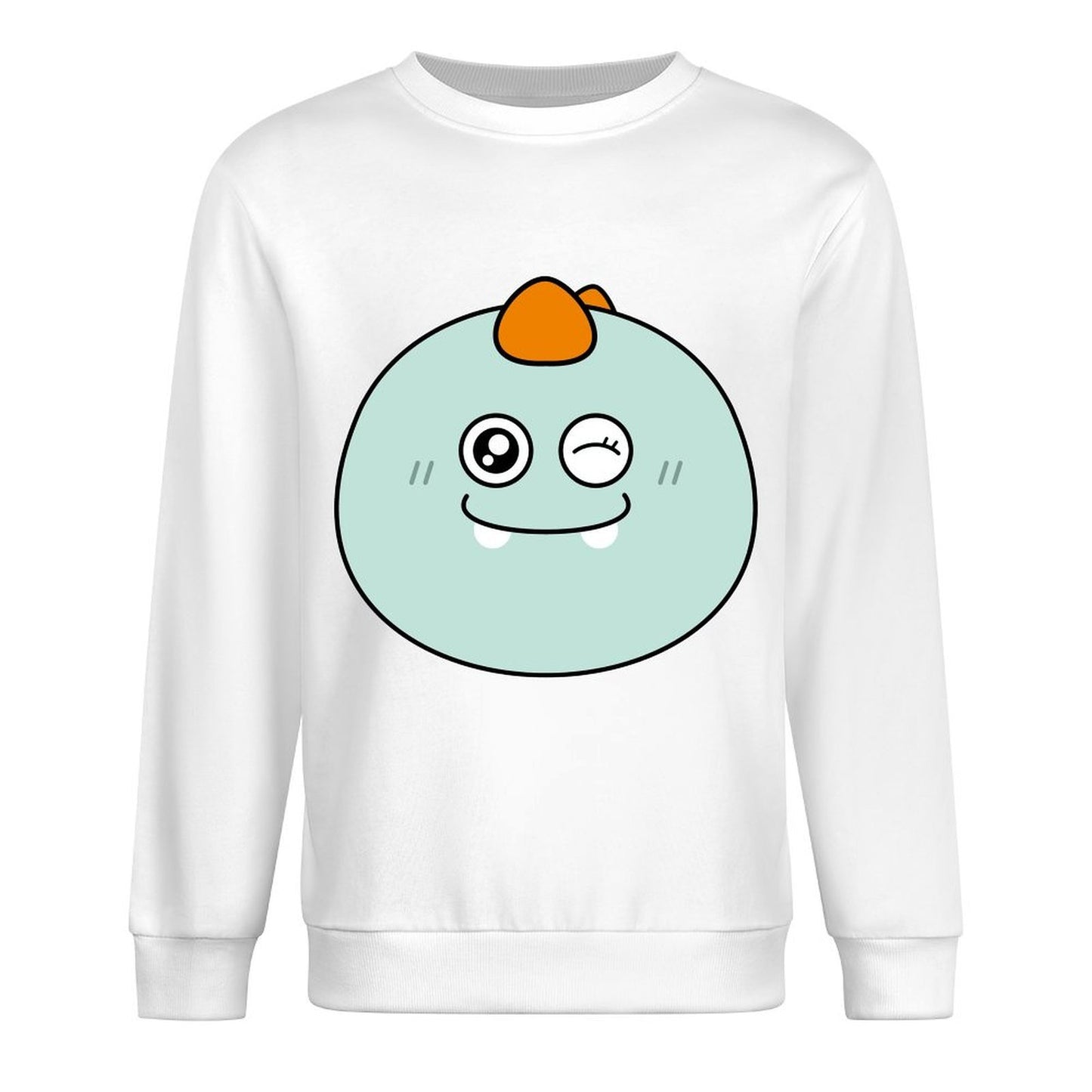 Front Patterned Long Sleeve TopEverydaySeries ClassicStyle