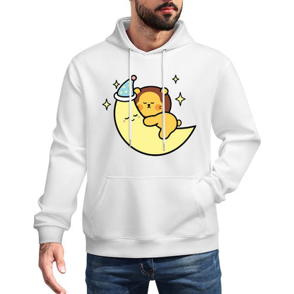 Neutral Vibrant Colors Front Graphic Hoodies