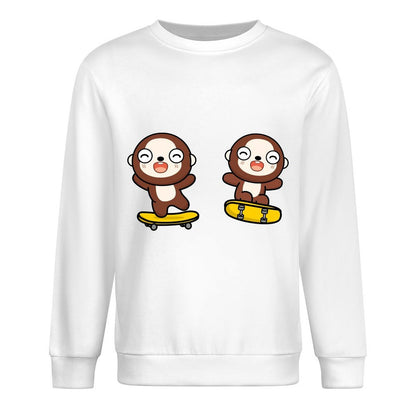 Front Patterned Long Sleeve TopTrueComfort AllSeason