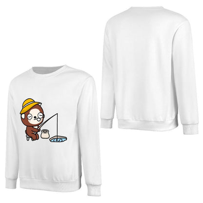 Front Patterned Long Sleeve TopPremiumSeries Soft-Touch