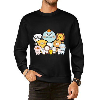 Front Patterned Long Sleeve TopEverydayTee Solid