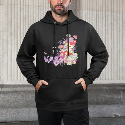 Hoodie Front PatternColorfast Sleek