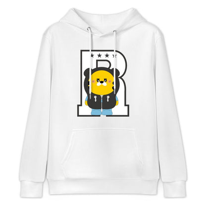 Tear-Resistant ModernFit Front Graphic Hoodies