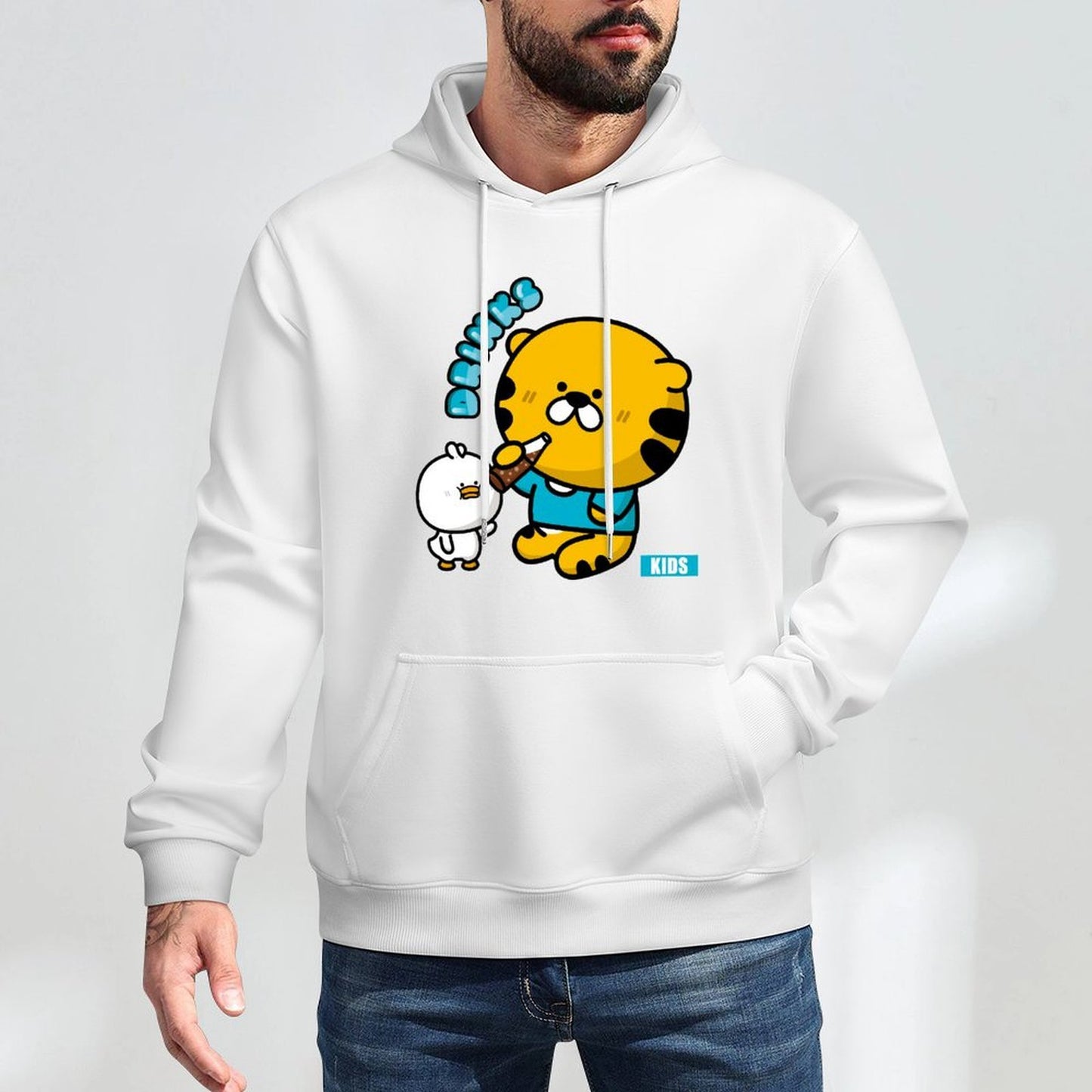 Lifestyle Vibrant Colors Front Graphic Hoodies