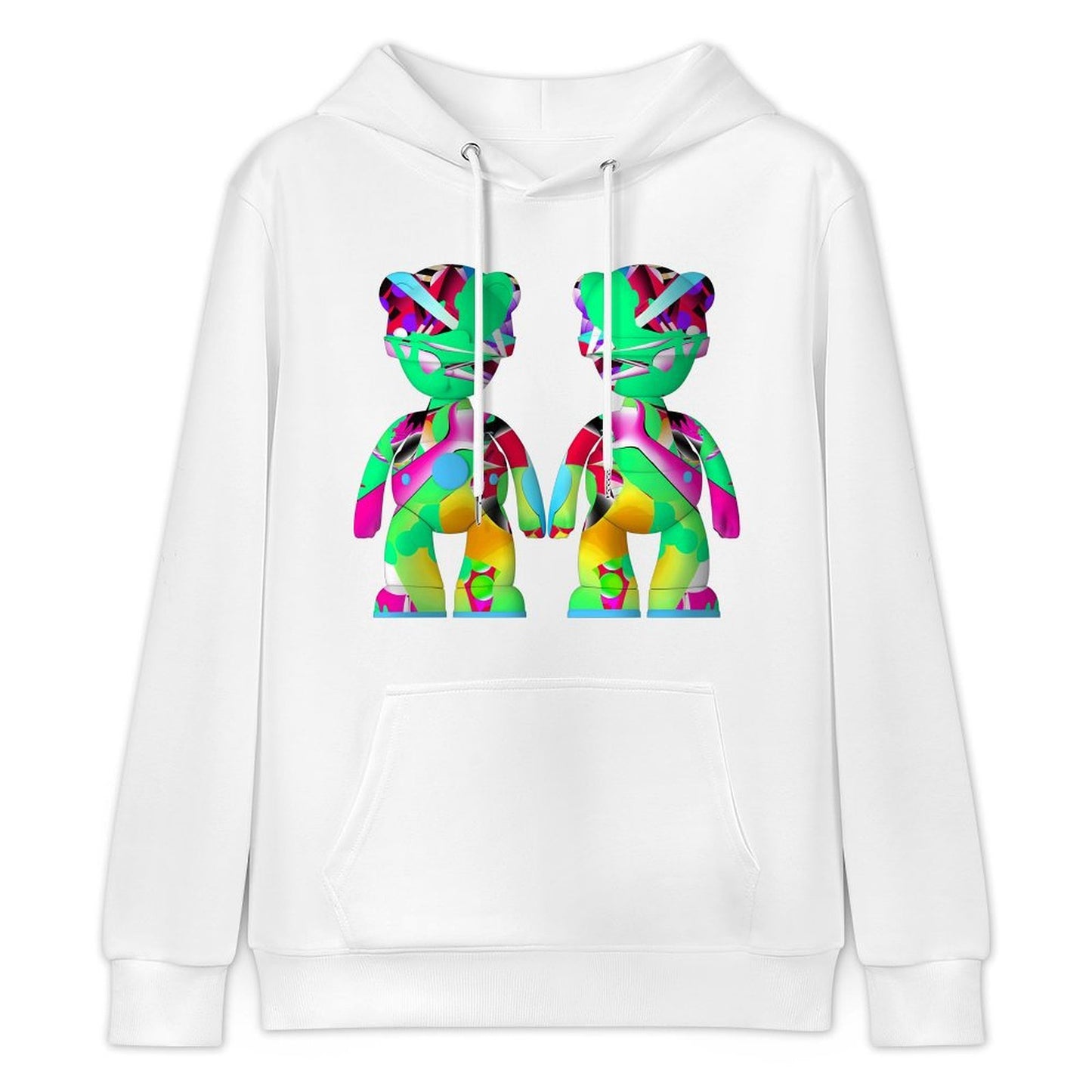 Hoodie Front PatternSolid Moisture-Wicking