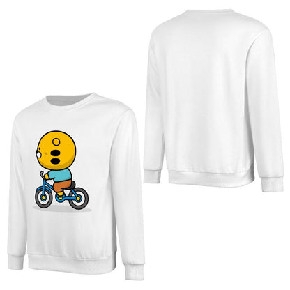 Front Patterned Long Sleeve TopPure ComfortSeries