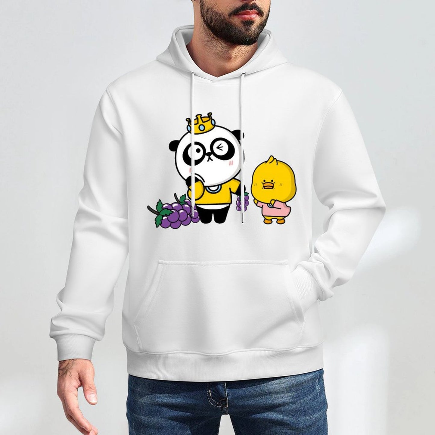 Original Double-Stitched Front Graphic Hoodies