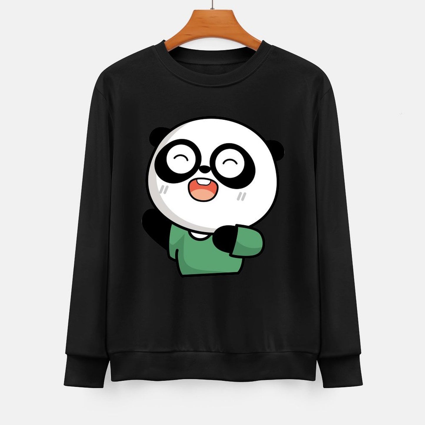  Front Patterned Long Sleeve TopPremium Softstyle