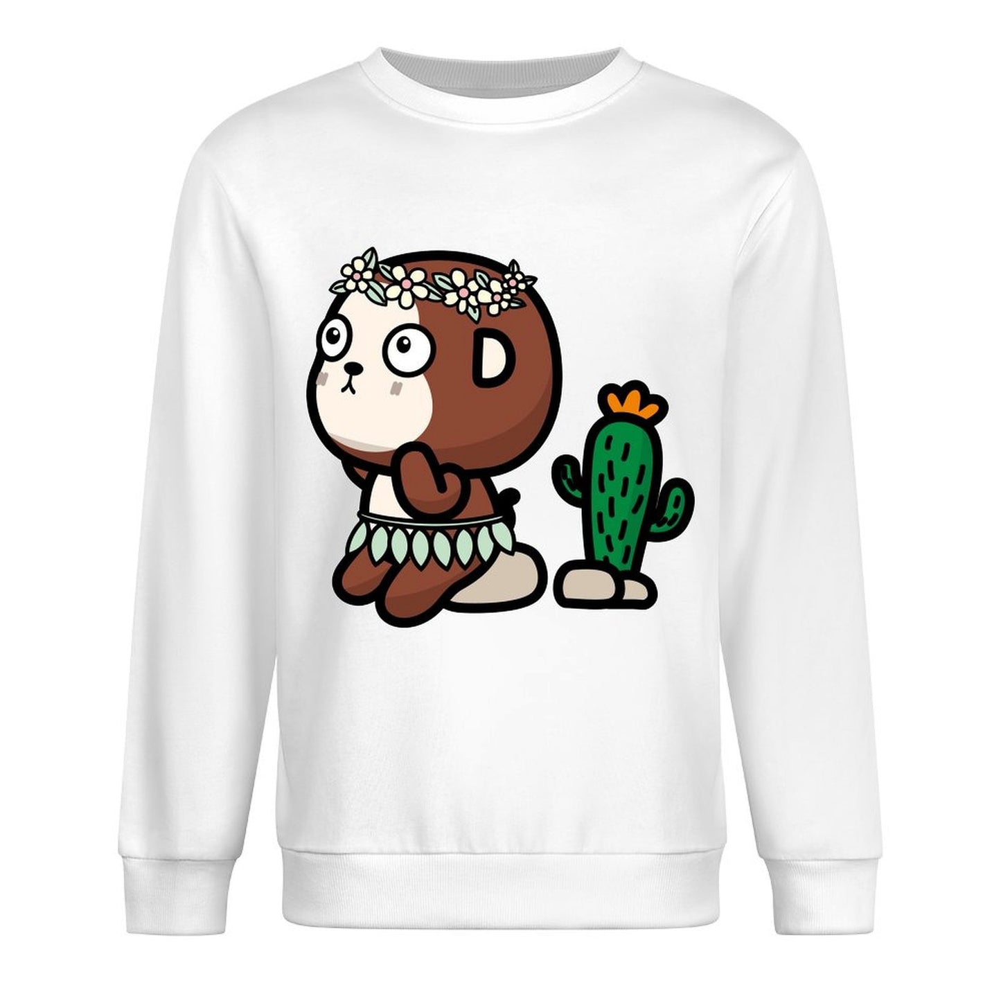 IPBR 250g Crew Neck Long Sleeve Sweatshirt Front GraphicCrew Neck Long Sleeve Sweatshirt4001201
