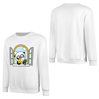 Front Patterned Long Sleeve TopBatch-Printed ActiveWear