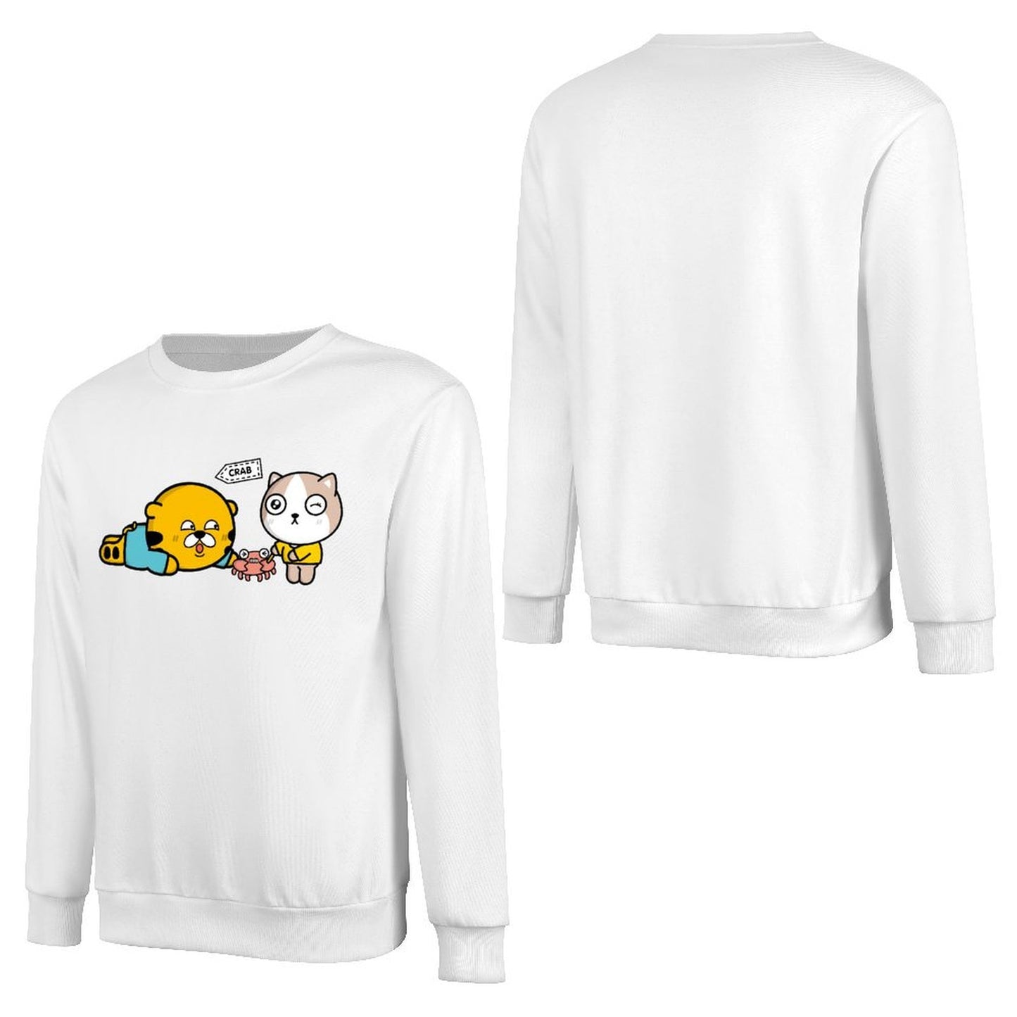 Front Patterned Long Sleeve TopEverydayTee Clean