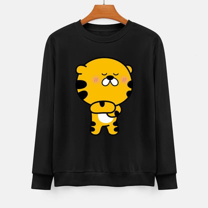 EverydaySeries Printed Front Patterned Long Sleeve Top