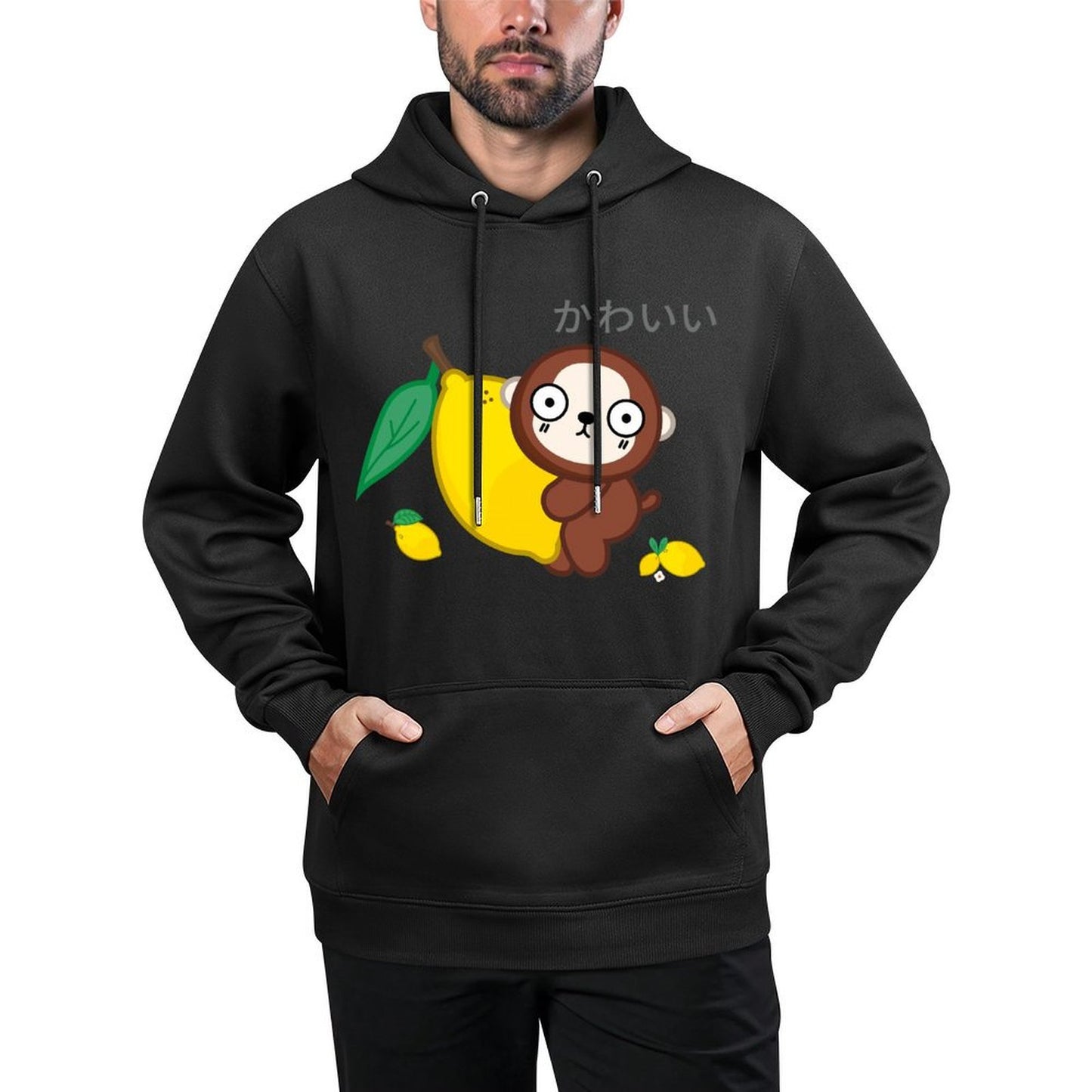 IPBR 250g Hooded Pocket Sweatshirt Front GraphicMen's Hooded  Sweatshirt4001492
