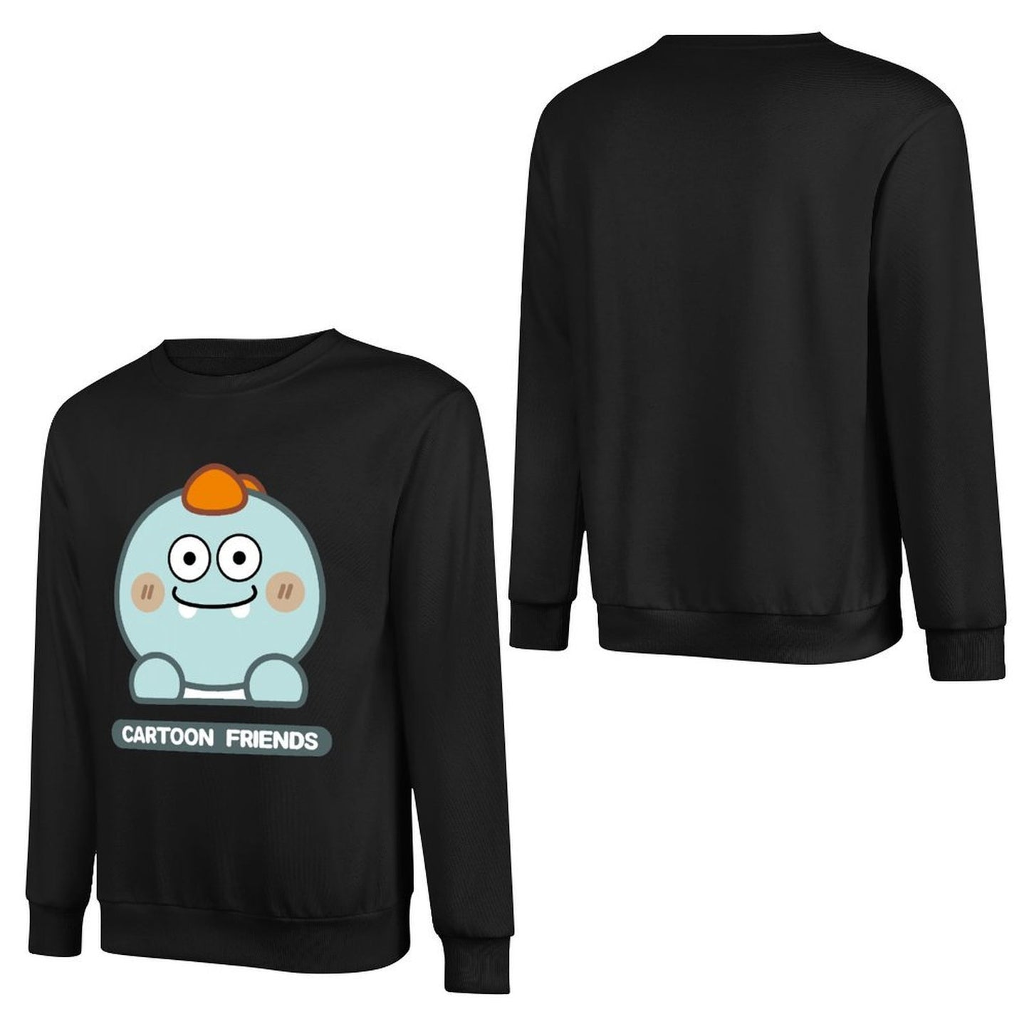 Front Patterned Long Sleeve TopEdition Vintage