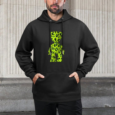 IPIB 250g Hooded Pocket Sweatshirt Front GraphicMen's Hooded  Sweatshirt6000126-4
