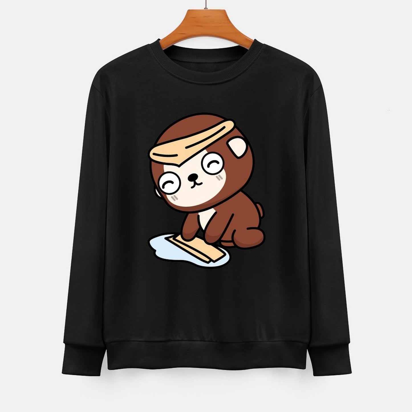 IPBR 250g Crew Neck Long Sleeve Sweatshirt Front GraphicCrew Neck Long Sleeve Sweatshirt4000222
