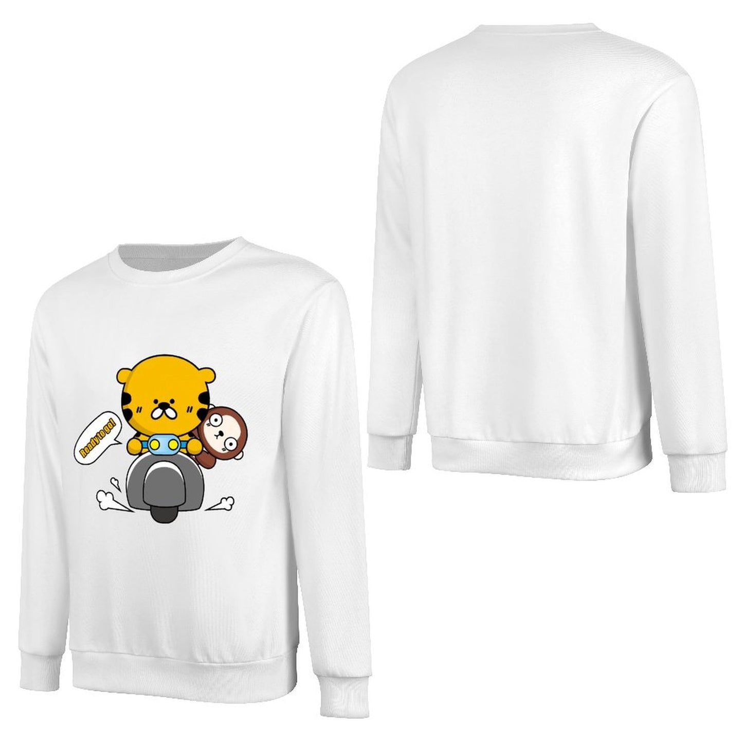 Front Patterned Long Sleeve TopUrban Natural