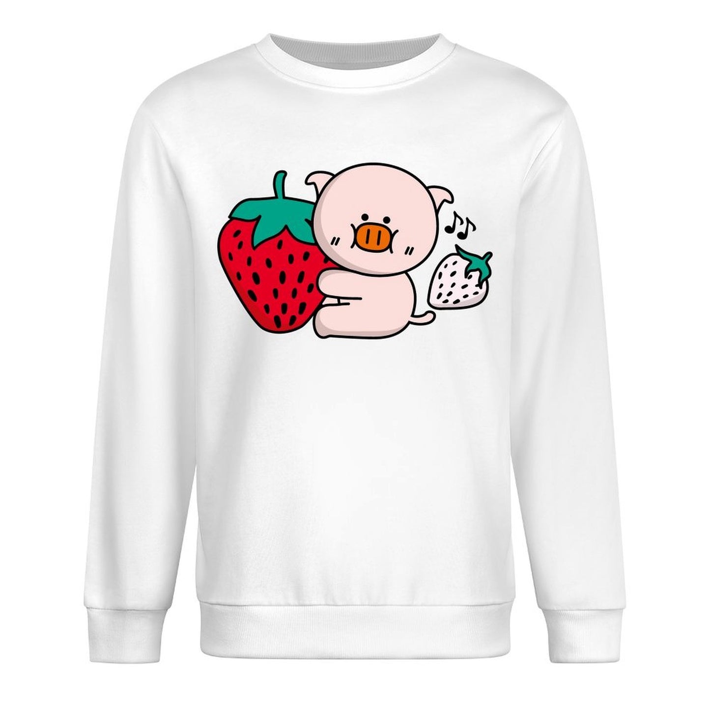 Front Patterned Long Sleeve TopEasy-Care Promotional