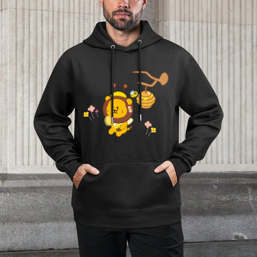 IPBR 250g Hooded Pocket Sweatshirt Front GraphicMen's Hooded  Sweatshirt4001513