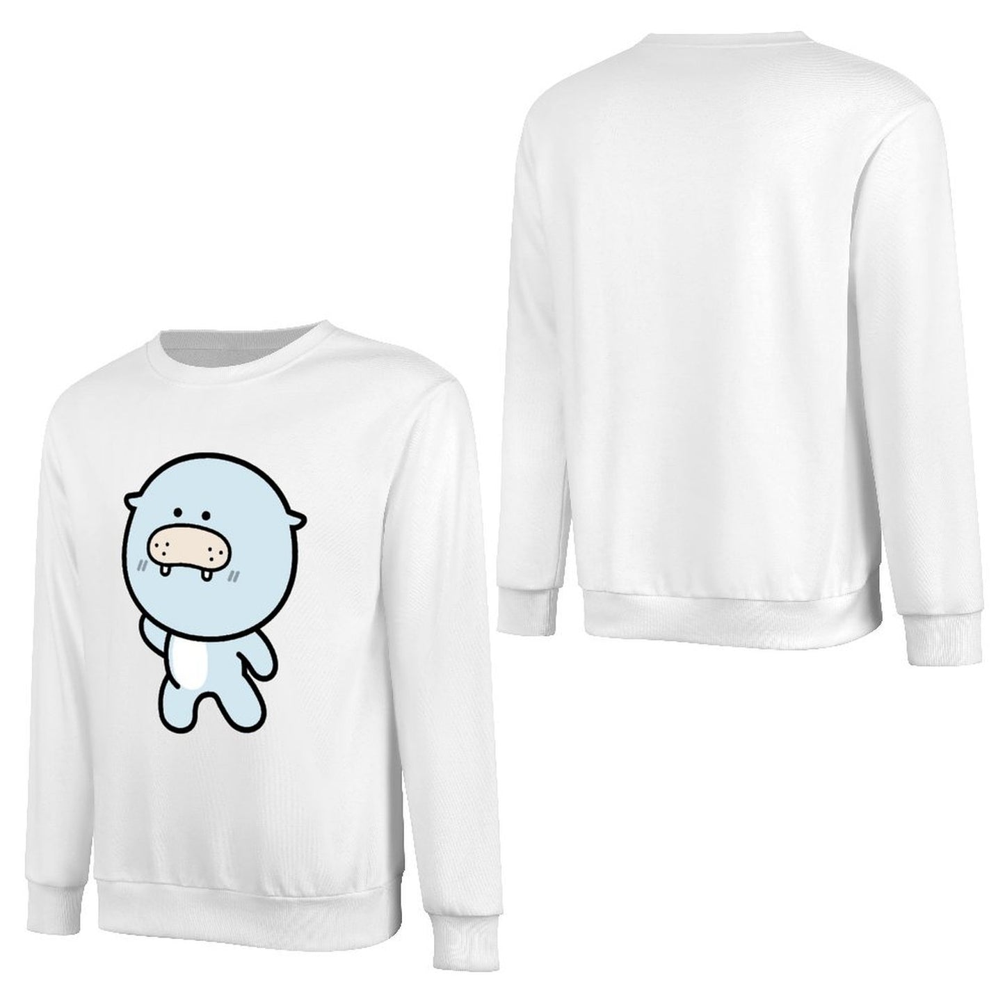 Front Patterned Long Sleeve TopTimelessComfort Heat-Transfer