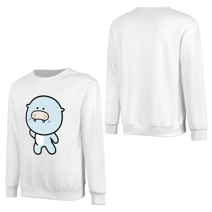 Front Patterned Long Sleeve TopTimelessComfort Heat-Transfer