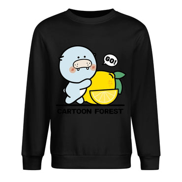 Front Patterned Long Sleeve TopRetro Minimal