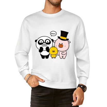 Front Patterned Long Sleeve TopHeritage Clean