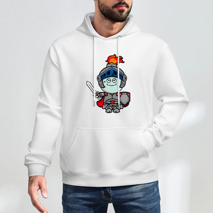 Double-Stitched Vintage Front Graphic Hoodies