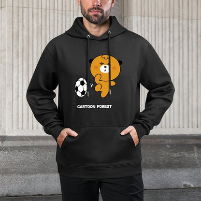 Performance Simple Front Graphic Hoodies