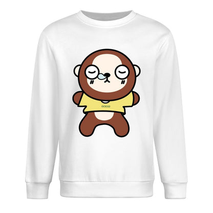 Front Patterned Long Sleeve TopPlain Heritage