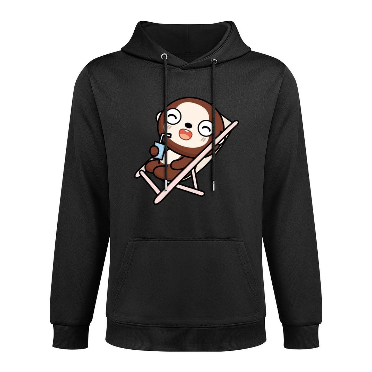 Shrink-Resistant Clean Edges Front Graphic Hoodies