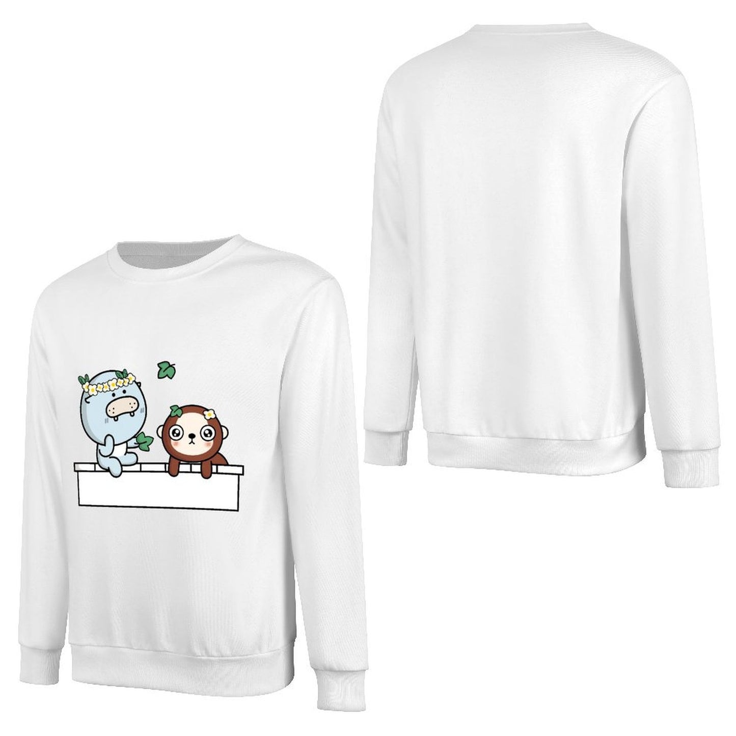 Front Patterned Long Sleeve TopLifestyle Men¡¯s / Women¡¯s / Youth