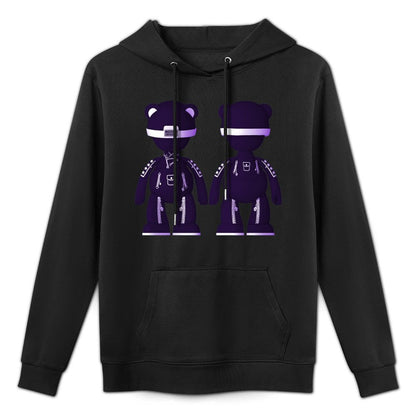 IPIB 250g Hooded Pocket Sweatshirt Front GraphicMen's Hooded  Sweatshirt6000093-4
