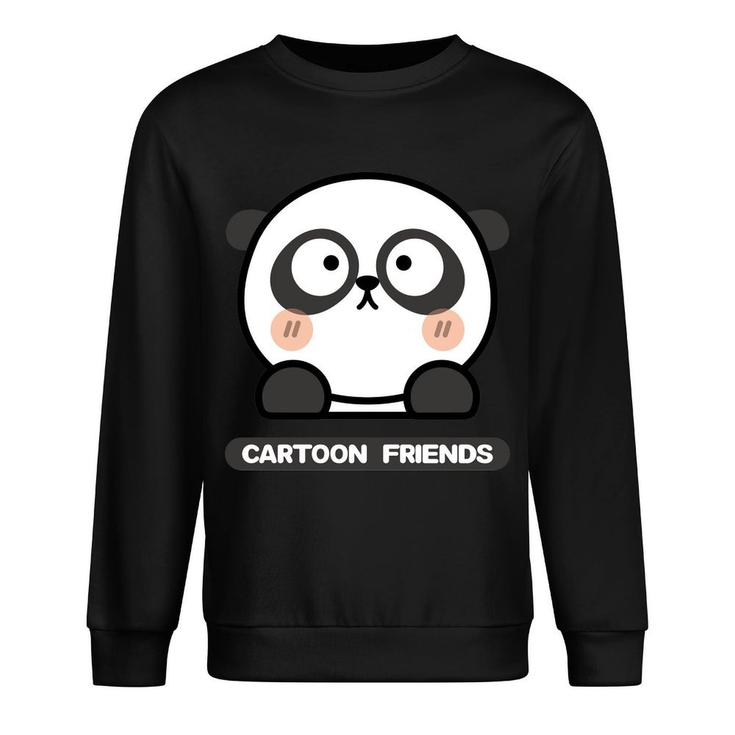 Front Patterned Long Sleeve TopClassicSeries Natural