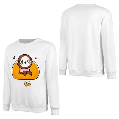 Front Patterned Long Sleeve TopEssentialFit Fitted