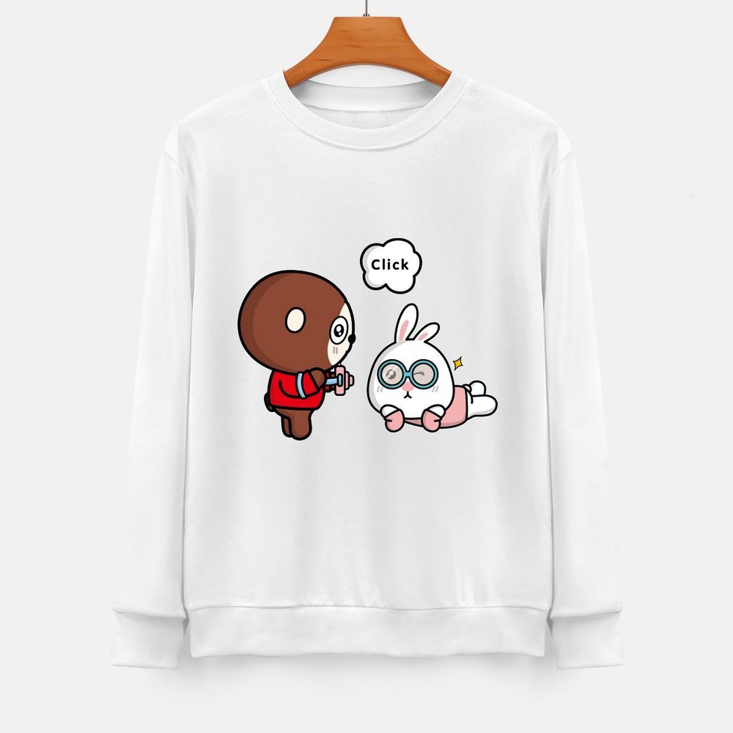 Front Patterned Long Sleeve TopBreathable Heritage