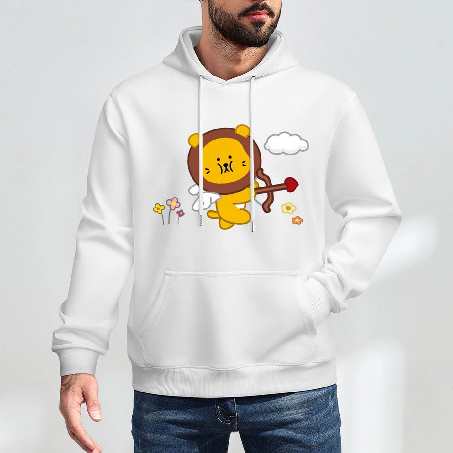 Performance Clean Front Graphic Hoodies