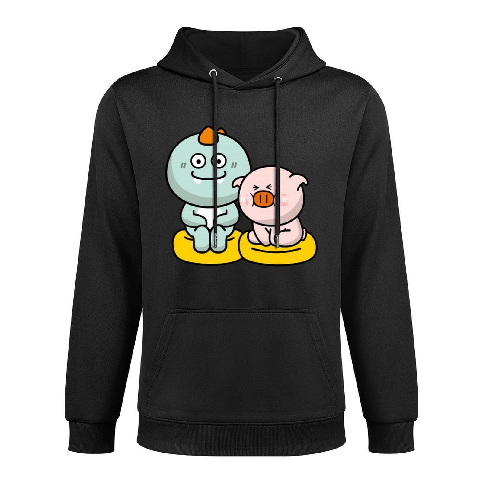 Breathable Sport Front Graphic Hoodies